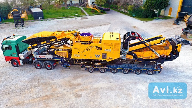 Мобильная конусная дробилка Ftc-200-s с грохотом Алматы - изображение 1