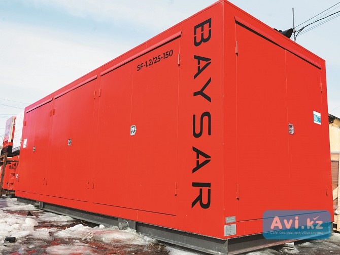 Дожимной компрессор (поршневой бустер) Baysar Sf-1.2/25-150 Алматы - изображение 1