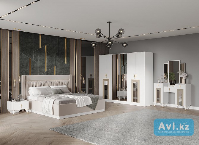 Спальный гарнитур Сафи 6д! Мебель со склада. Низкие цены Алматы - изображение 1