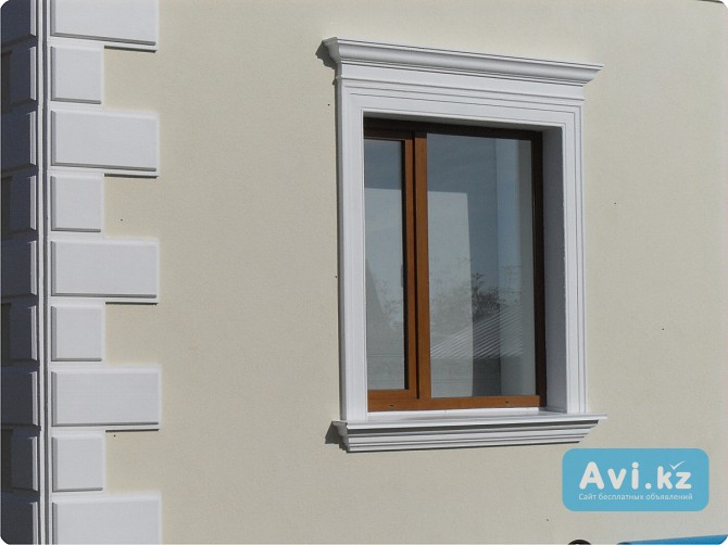 Декоративные элементы фасада, обрамление окон, колонны, карнизы Астана - изображение 1