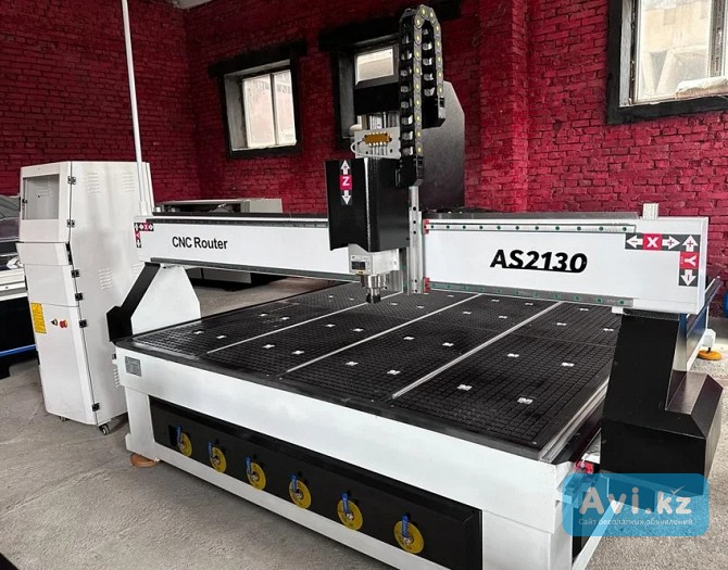 Фрезерно-гравировальный станок с Чпу Модель: "as2130sv" Алматы - изображение 1