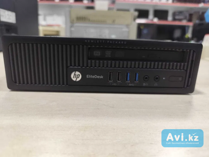 Мини-пк HP Elitedesk (i3-4130/8gb ram/256gb ssd/1tb hdd, Lan + Wifi) Астана - изображение 1