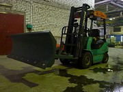 Снеговой отвал для вилочного погрузчика Астана