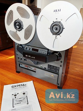 Катушечный магнитофон Akai gx-747dbx ( не работает ) Алматы - изображение 1