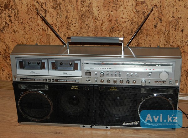 Японская винтажная магнитола Sharp Gf-909 Алматы - изображение 1