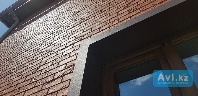 Металлические откосы, отливы, накрывки на парапет Алматы - изображение 1