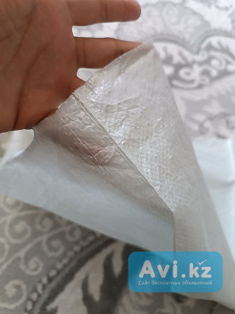 Мешки пустые новые 50 кг Полиэтиленовые Караганда - изображение 1