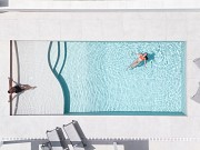 Вилла Аспараго на первой линии моря, в аренду на итальянском острове Сардиния Астана