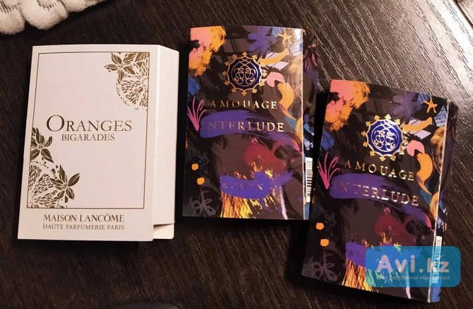 Ароматы (пробники) от 1 600 тг Алматы - изображение 1