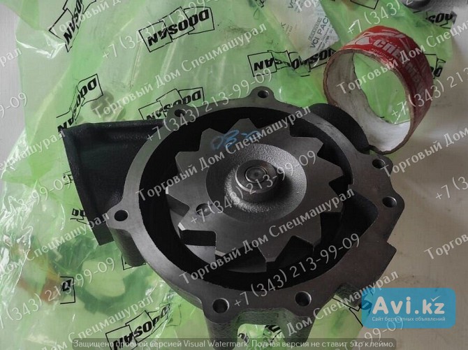 Насос водяной 65.06500-6171e для Doosan Dl08 Алматы - изображение 1