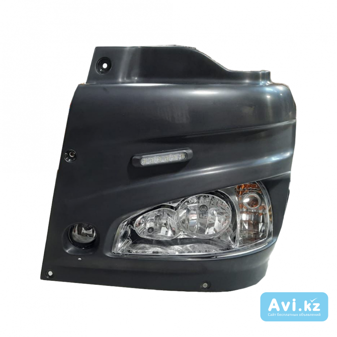 Фары маз Евро Калина в комплекте с углами птф и дхо Астана - изображение 1