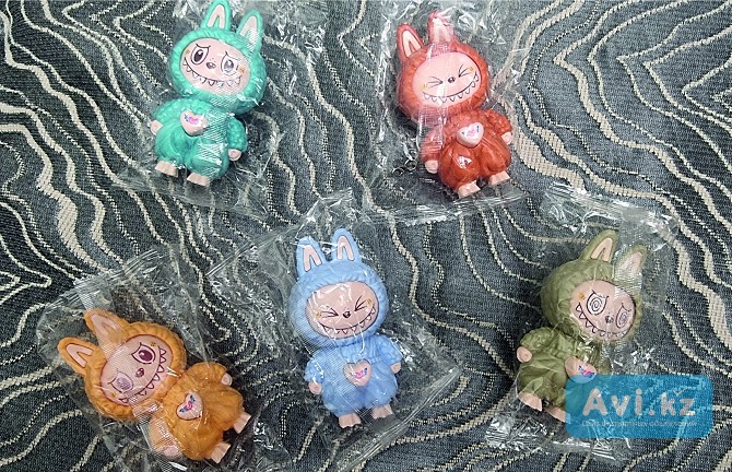 Брелок Labubu (главный тренд сезона) хит лета 2025 Алматы - изображение 1