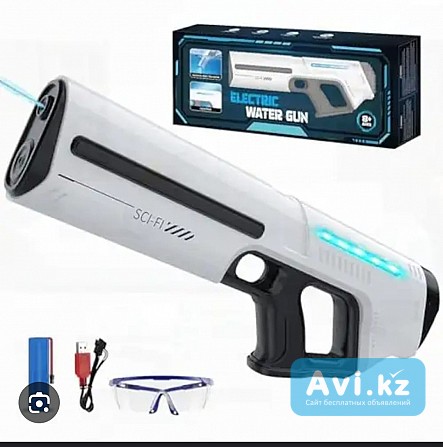 Электрический водяной бластер, водяной автомат Алматы - изображение 1