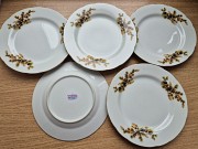 Пять малых десертных тарелок д-18см Япония Алматы