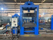 Пресс для производства резиновой плитки методом горячего прессования односторонний Астана