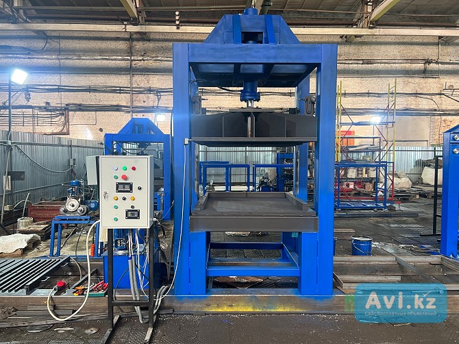 Пресс для производства резиновой плитки методом горячего прессования односторонний Астана - изображение 1