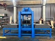 Пресс для производства резиновой плитки методом горячего прессования двухсторонний Астана