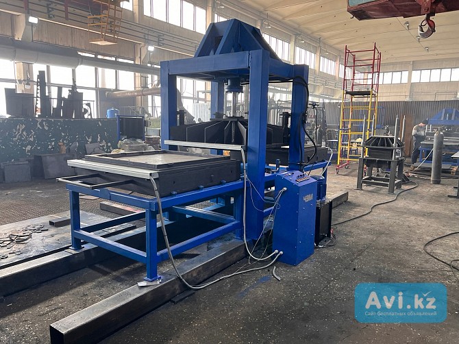 Пресс для производства резиновой плитки методом горячего прессования двухсторонний Астана - изображение 1