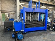 Пресс 8-этажный для производства межкомнатных дверей Астана