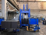 Пресс 8-этажный для производства межкомнатных дверей Астана