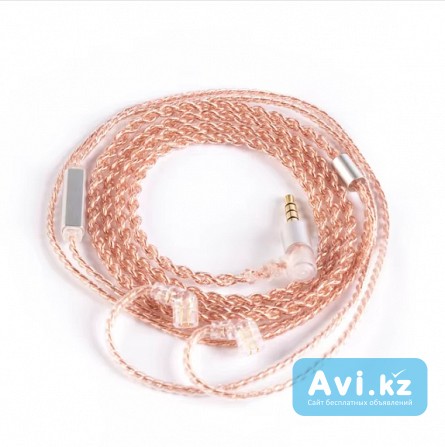 Провод Iem Kbear 4 жильный (посеребренный) Алматы - изображение 1