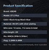 Провод Iem Kbear St12 Plus 8 жильный (посеребренный) доставка из г.Алматы
