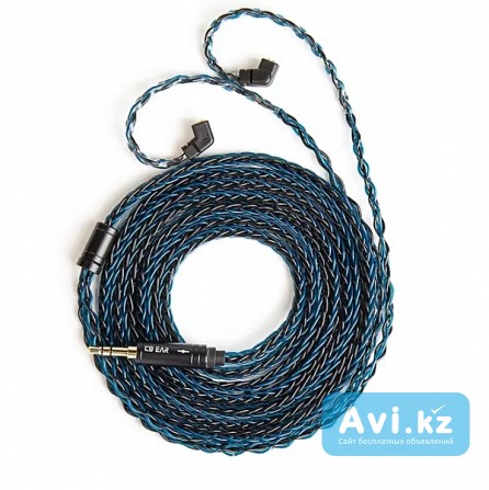 Провод Iem Kbear St12 Plus 8 жильный (посеребренный) Алматы - изображение 1