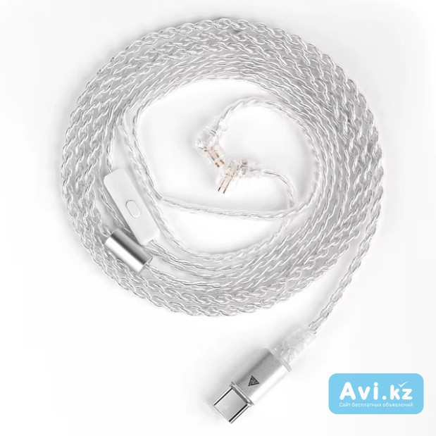 Провод Iem Qkz T100 Qdc 0.75 на Type-c Алматы - изображение 1