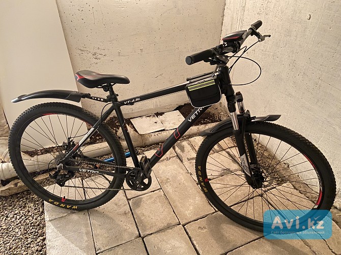 Велосипед Vetro A3l чёрный красный Алматы - изображение 1