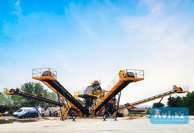 Стационарная сортировочно-промывочная установка производительностью 150-200 т/ч Алматы - изображение 1