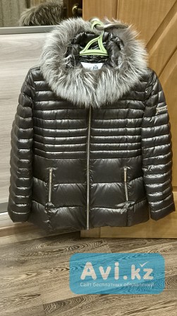 Женская куртка пуховик с капюшоном 48-50р Алматы - изображение 1
