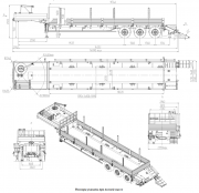 Полуприцеп тяжеловоз Политранс 94163 Другой город России
