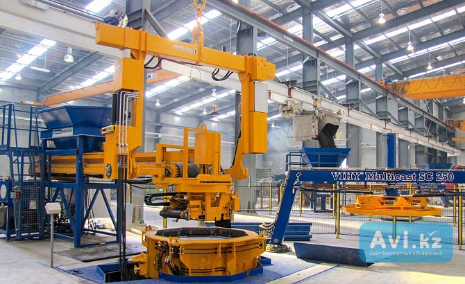 Оборудование для производства бетонных труб Vihy Multicast Алматы - изображение 1