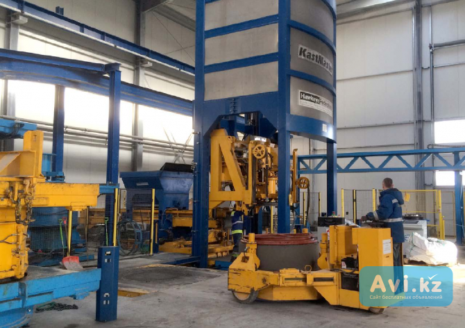 Оборудование для производства бетонных труб Vihy Kastmaster, Afinitas Алматы - изображение 1