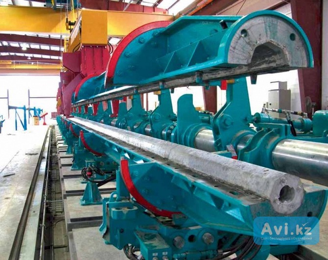 Оборудование для производства преднапряженных бетонных труб, столбов, центрифугирование и вибролитье Алматы - изображение 1