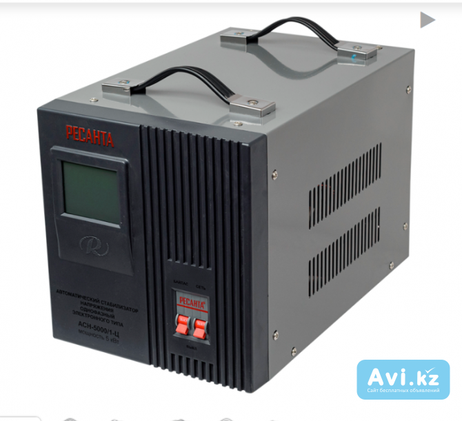 Стабилизатор напряжения Ресанта Асн-5000/1-ц Караганда - изображение 1