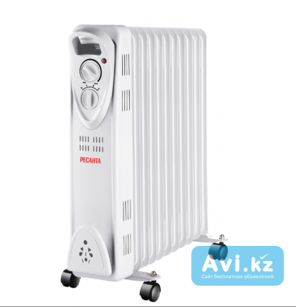 Масляный радиатор Ресанта Ом-12н Караганда - изображение 1