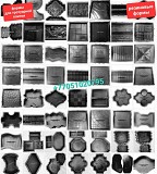 Формы резиновые для тротуарной плитки, брусчатки, бордюров. Пигмент. Пластификатор доставка из г.Астана