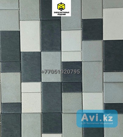 Ландхаус брусчатка Алматы прессованная-вибропрессованная брусчатка-тротуарная плитка Астана - изображение 1