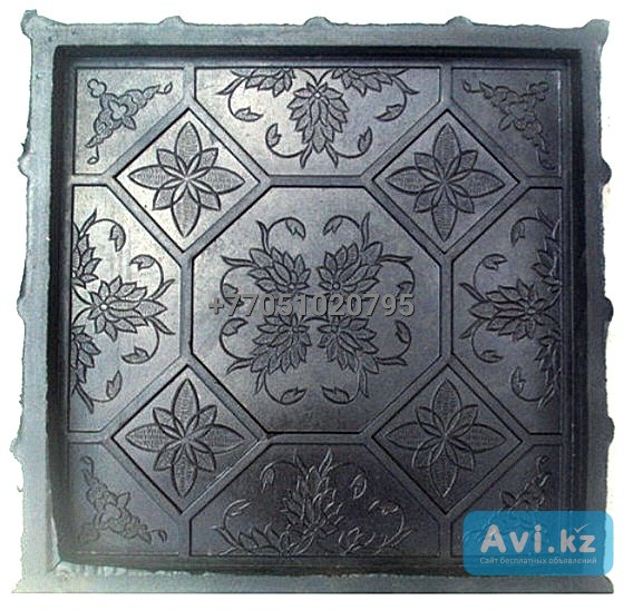 Формы резиновые для брусчатки-формы для тротуарной плитки-бордюров-пигмент-пластификатор Алматы - изображение 1