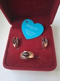 Серьги и кольцо в комплекте продам Астана