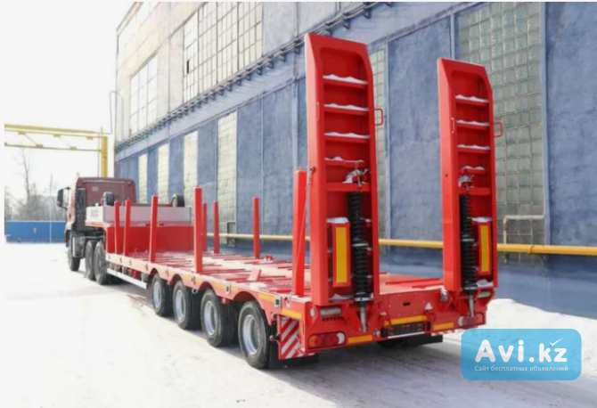 Низкорамные 4хосные полуприцепы-тяжеловозы Политранс Другой город России - изображение 1