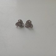 Серьги с бриллиантовой окрошкой Астана