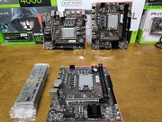 Jingsha H610m-4d4 (rev 1.1) Intel H610, Lga1700 (intel), Озу 2xddr4 Dimm, до 32гб s, 3xsata Iii 6 Gb Алматы