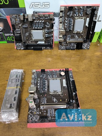 Jingsha H610m-4d4 (rev 1.1) Intel H610, Lga1700 (intel), Озу 2xddr4 Dimm, до 32гб s, 3xsata Iii 6 Gb Алматы - изображение 1
