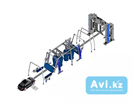 Туннельная моечная система для автомобилей Christ Wash Tunnel Костанай - изображение 1