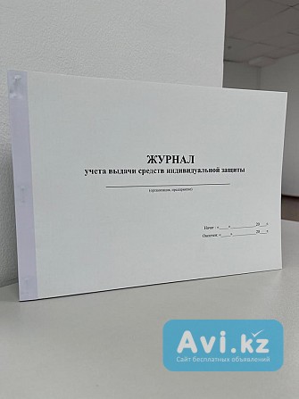 Журнал учета выдачи спецодежды и средств индивидуальной защиты Астана - изображение 1