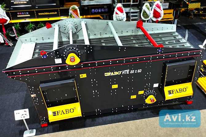 Fabo Hte-2260 Горизонтальный Грохот С Двойным Приводом Алматы - изображение 1
