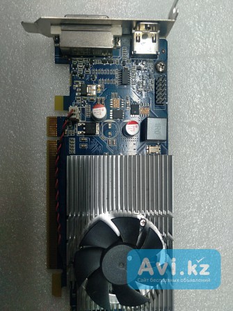 Zotac Geforce GT 315 512mb Ddr3 Pci-e Low Profile для миникомпьютера Караганда - изображение 1