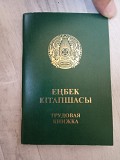 Зелёная трудовая книжка Алматы
